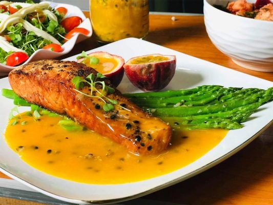 cach lam ca hoi sot chanh leo thom ngon