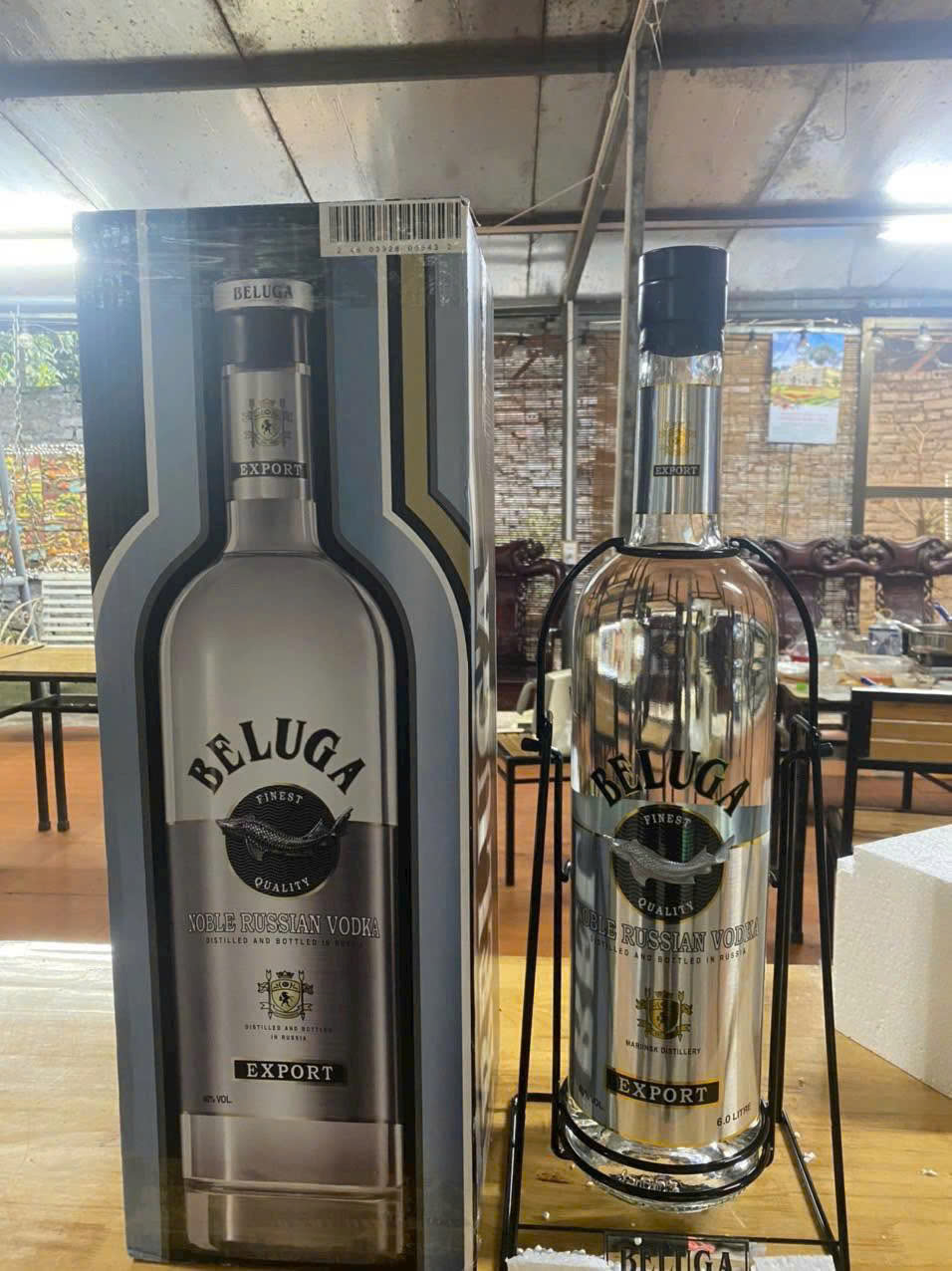 Vodka Noble 6 lít của Nga 2 Vodka Noble 6 lit 1
