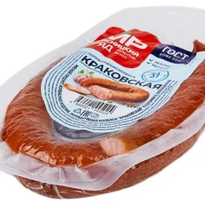 xuc xich ban hun khoi Myasnitsky Ryad Krakovskaya 300gr 2