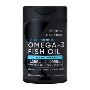Trang chủ 413 Dau Ca Sports Research Triple Strength Omega 3 1